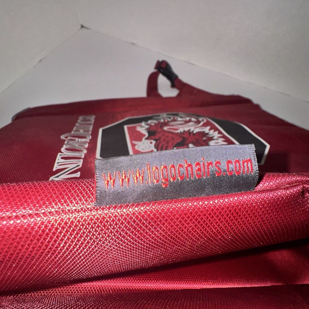 South Carolina Gamecocks Stadium Seat Cushion Logo Portable Bleacher Chair - Picture 4 of 11